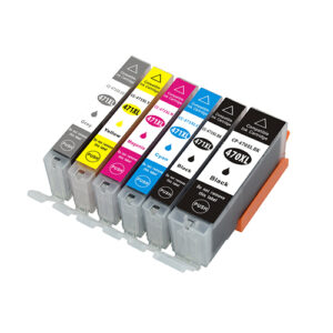 Regixhub-16 Refillable Ink Tank PGI725 Black CLI726 Black Magenta Cyan Yellow Set of 5